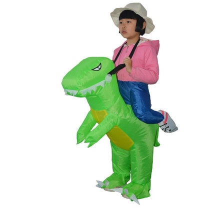 Matching Inflatable Dinosaur Rider Costume