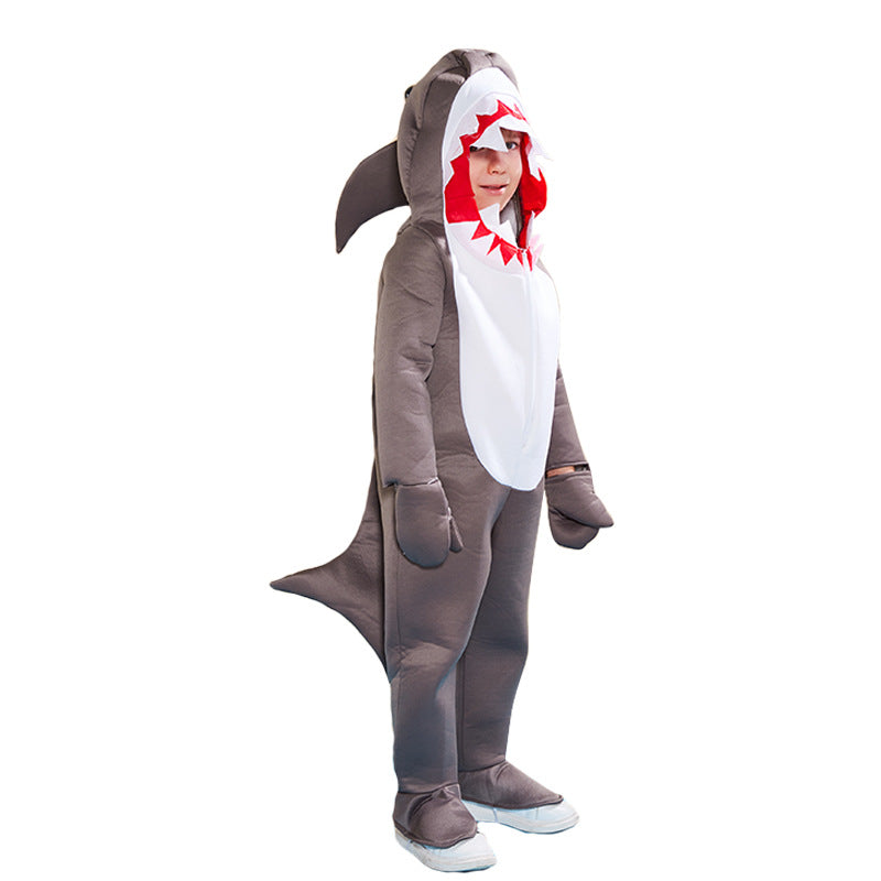 One-Piece Shark Costume