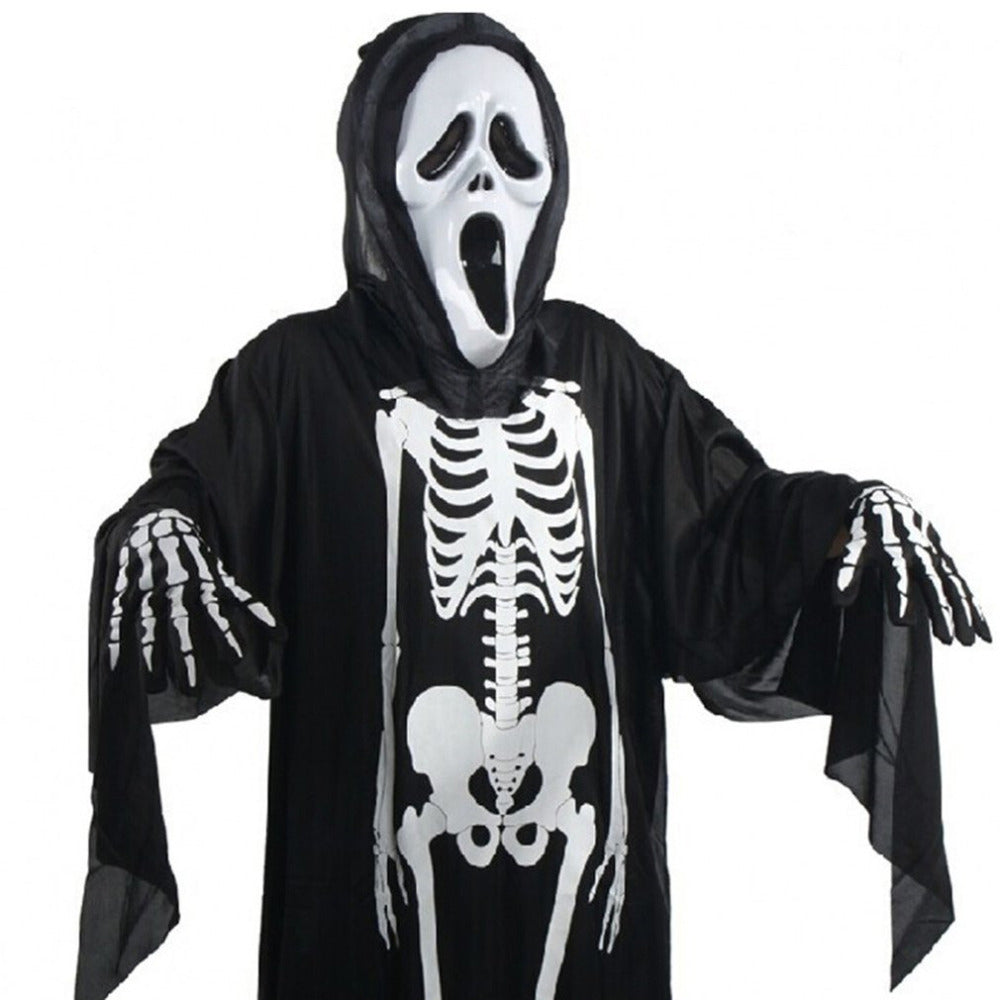 Skull Skeleton Ghost Matching Costume