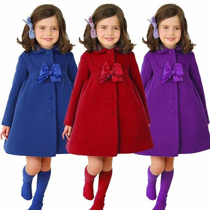 High-Quality Knee High Bow-Tie Coat