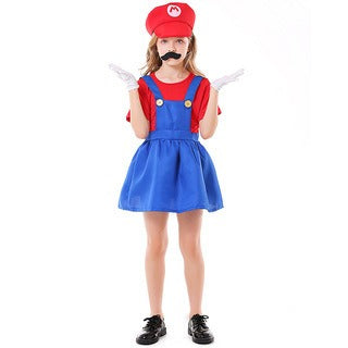 Family Super Mario and Mary Costumes