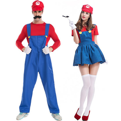 Family Super Mario and Mary Costumes