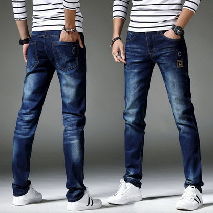 Denim Distressed Skinny Jeans