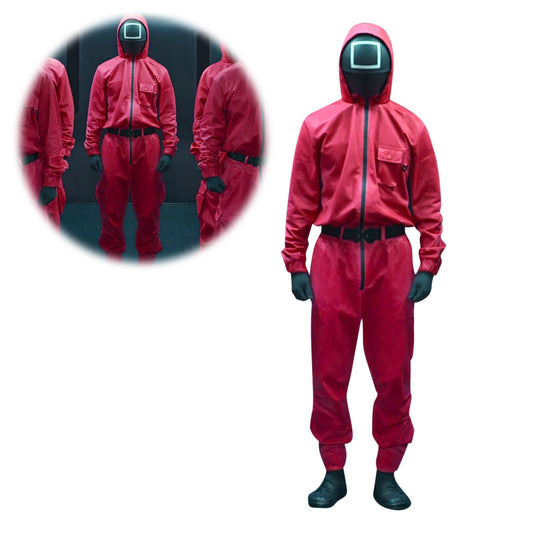 Squid Game Villain Red Costume