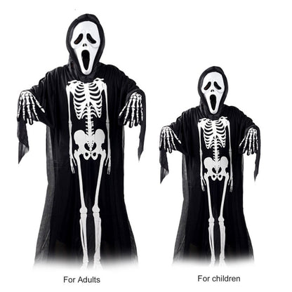 Skull Skeleton Ghost Matching Costume