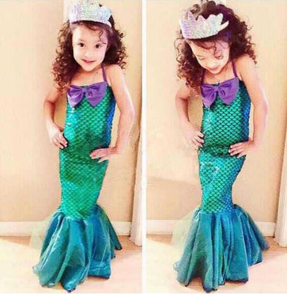 Little Mermaid Long Tail Fancy Dress