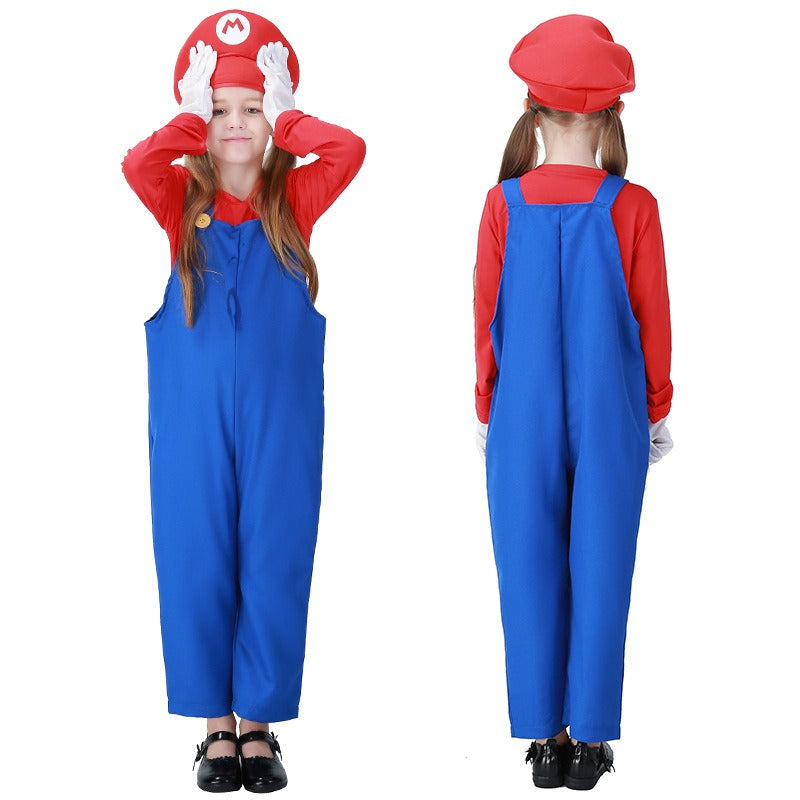 Family Super Mario and Mary Costumes