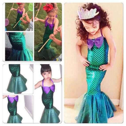 Little Mermaid Long Tail Fancy Dress