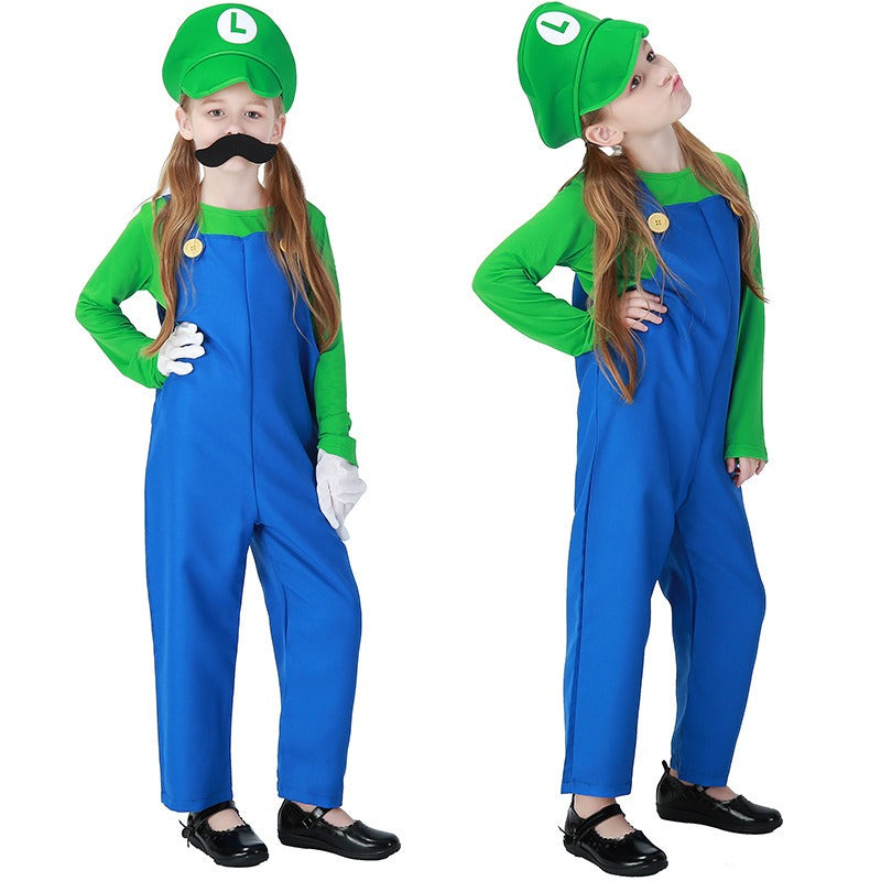 Family Super Mario and Mary Costumes