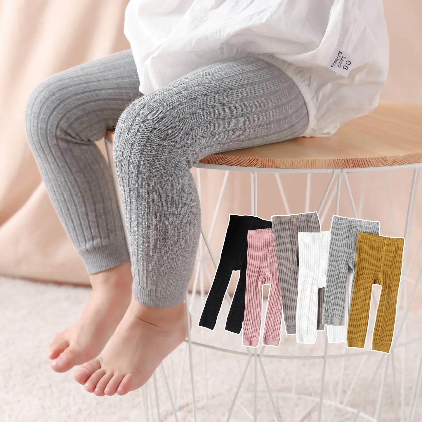 Breathable Baby Girl Leggings