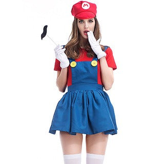 Family Super Mario and Mary Costumes