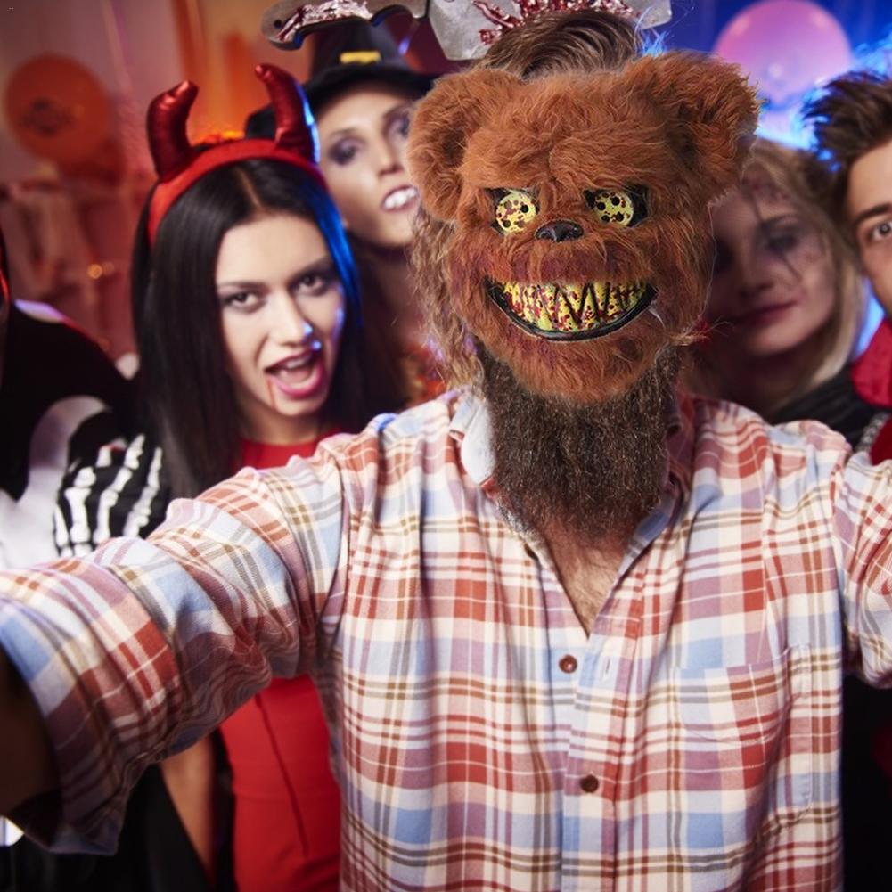 Bloody Teddy Bear Plush Mask