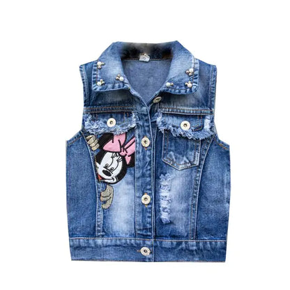 Disney Character Denim And Bomber Jackets