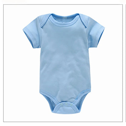 3PCS Boy/Girl Solid Cotton Bodysuit