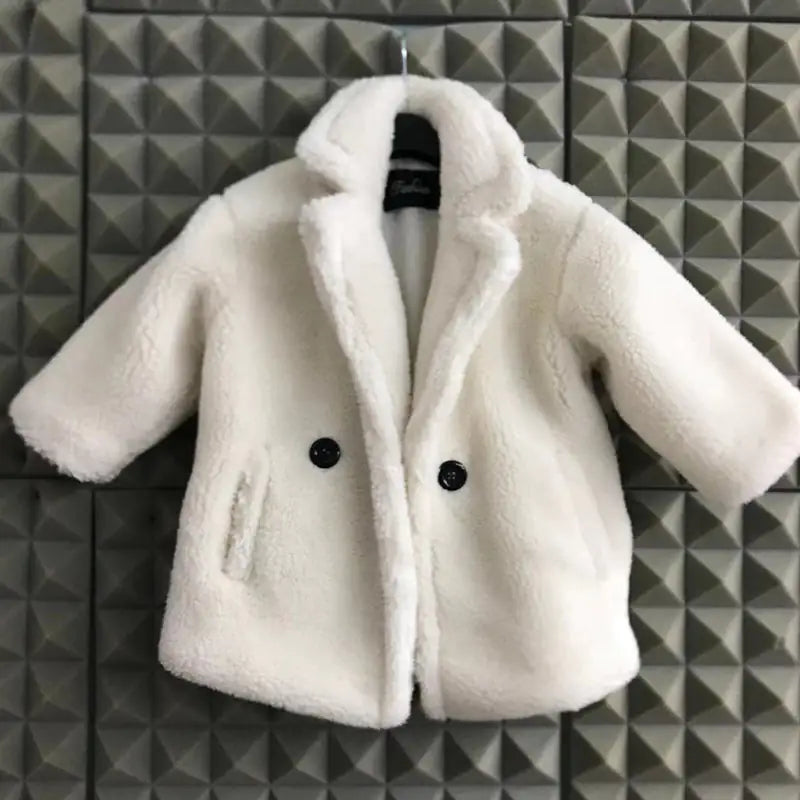 Fur Cashmere Winter Coat