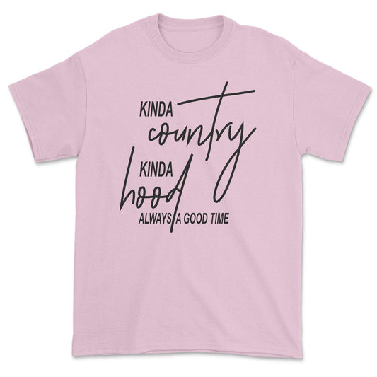 Kinda Country Kinda Hood Tee by Friday Night Waffles