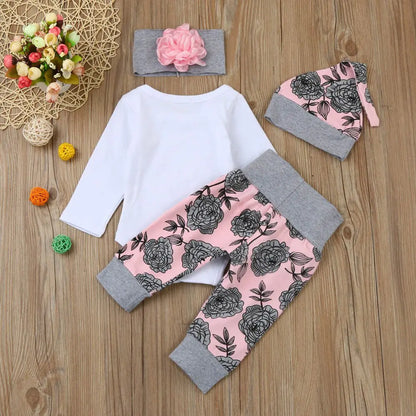 3 Piece Long Sleeve "Daddy Princess" Set