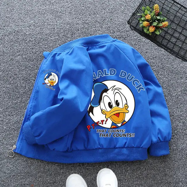 Disney Character Denim And Bomber Jackets