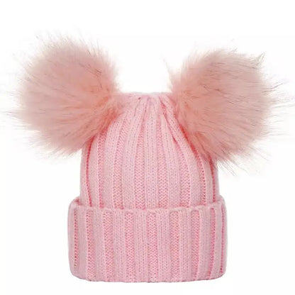 Mommy And Me Pom Pom Beanie