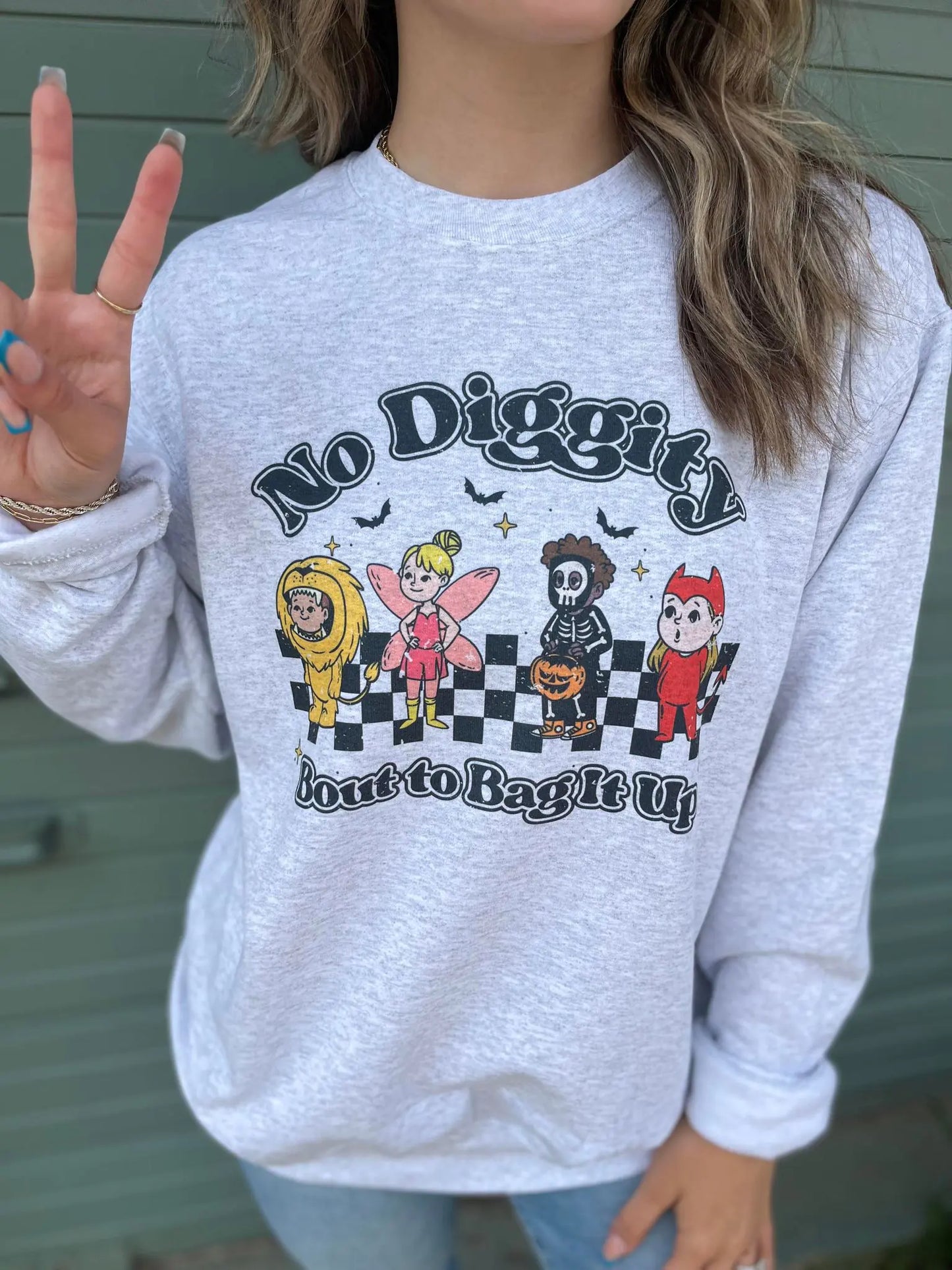 No Diggity Halloween Sweatshirt