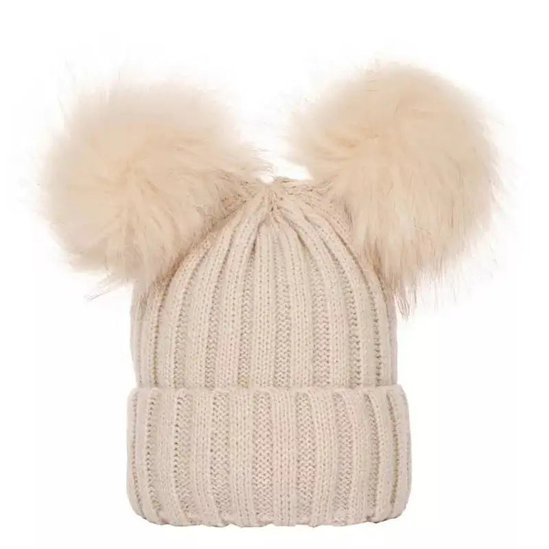 Mommy And Me Pom Pom Beanie