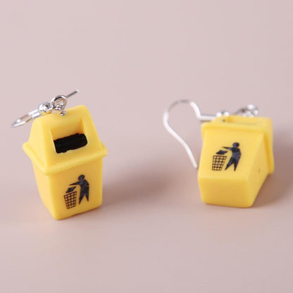 "Trash" Earrings by White Market