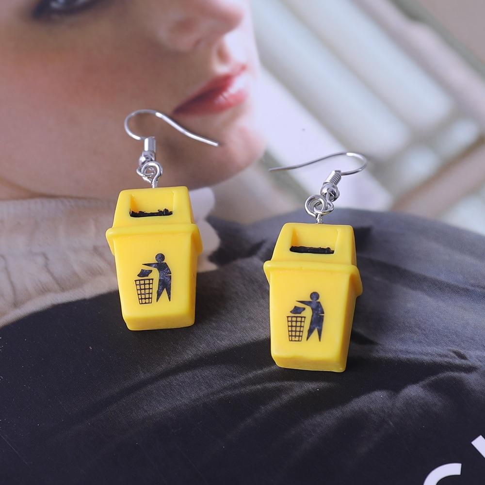 "Trash" Earrings by White Market