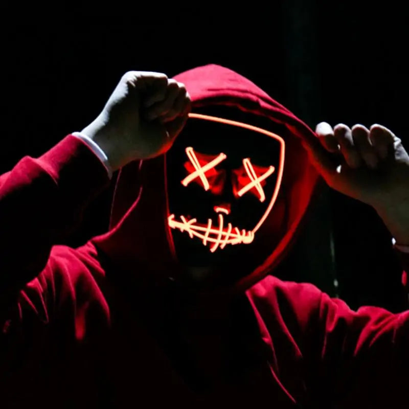 "The Purge" LED Halloween Mask