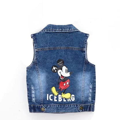 Disney Character Denim And Bomber Jackets